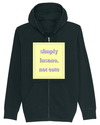 simply insane not cute2 Black
