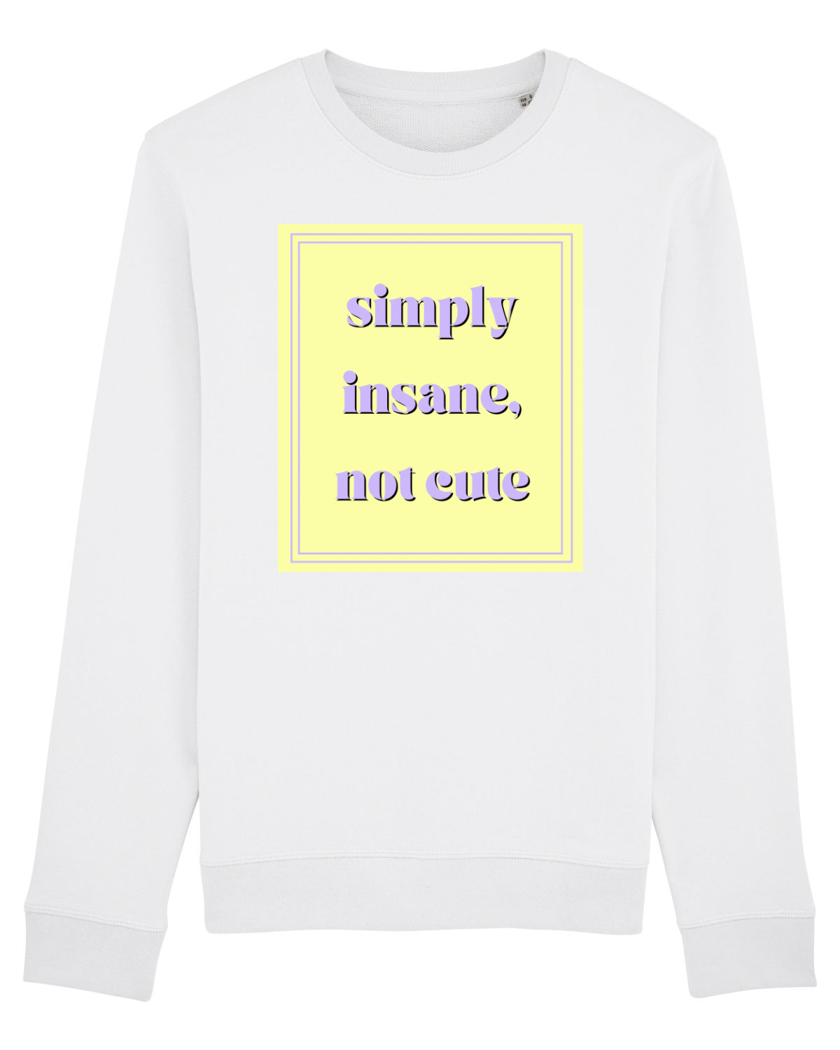 Bluză mânecă lungă Unisex Rise White