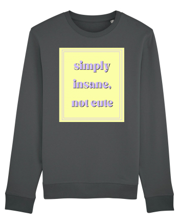 simply insane not cute2 Anthracite