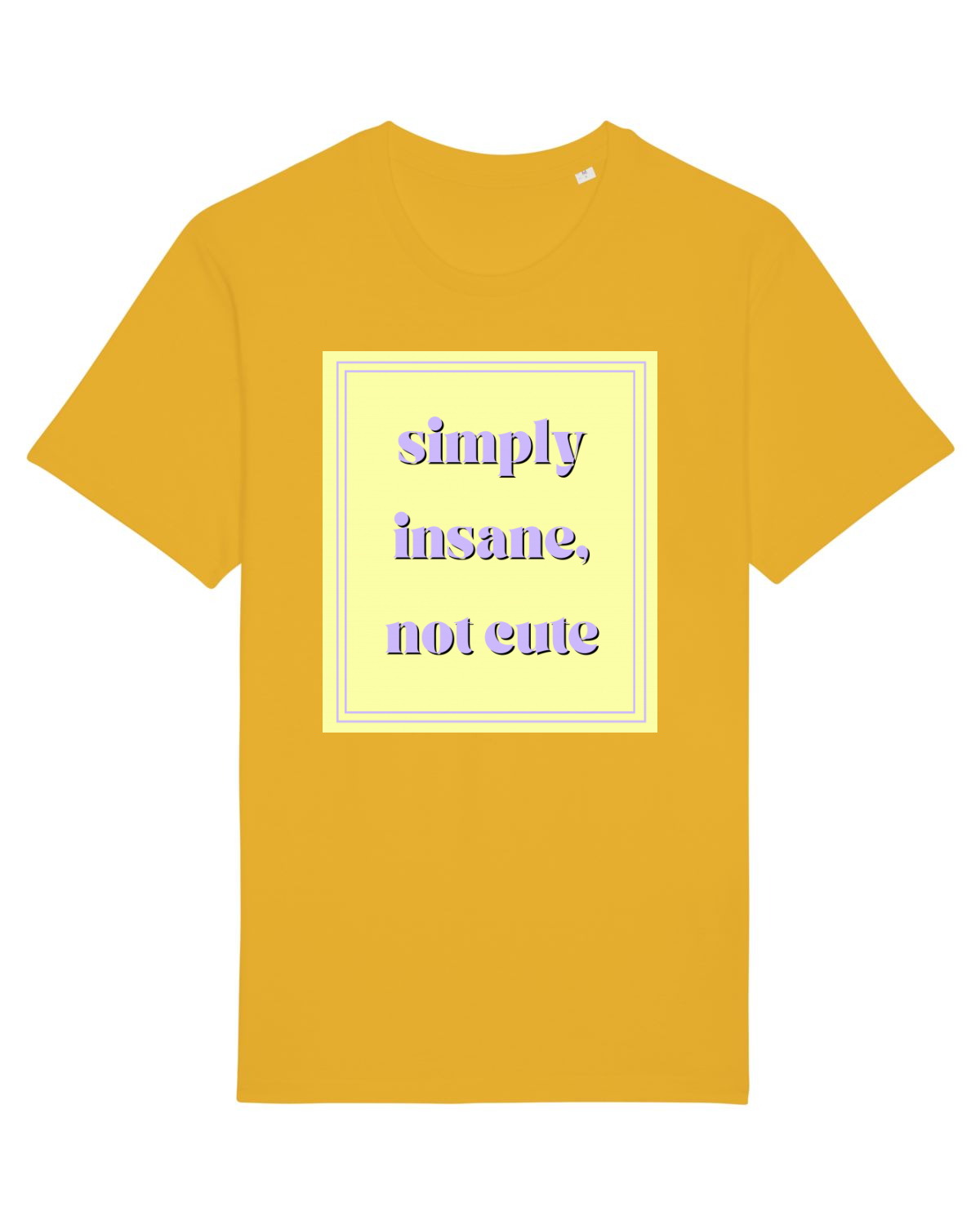 Tricou mânecă scurtă Unisex Rocker Spectra Yellow