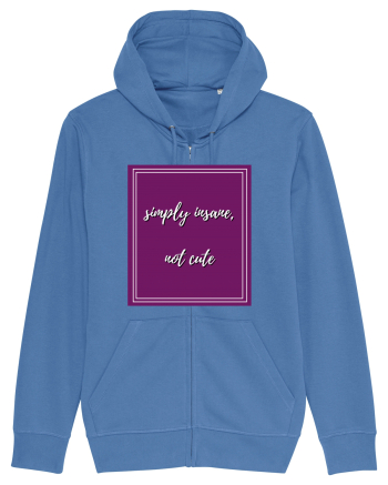 simply insane not cute3 Bright Blue