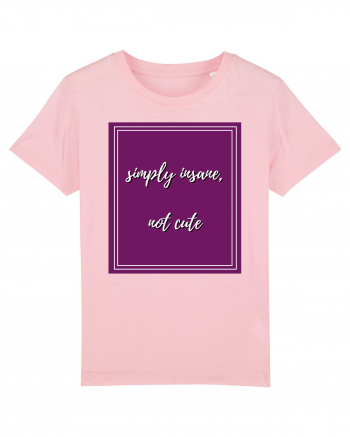 simply insane not cute3 Cotton Pink
