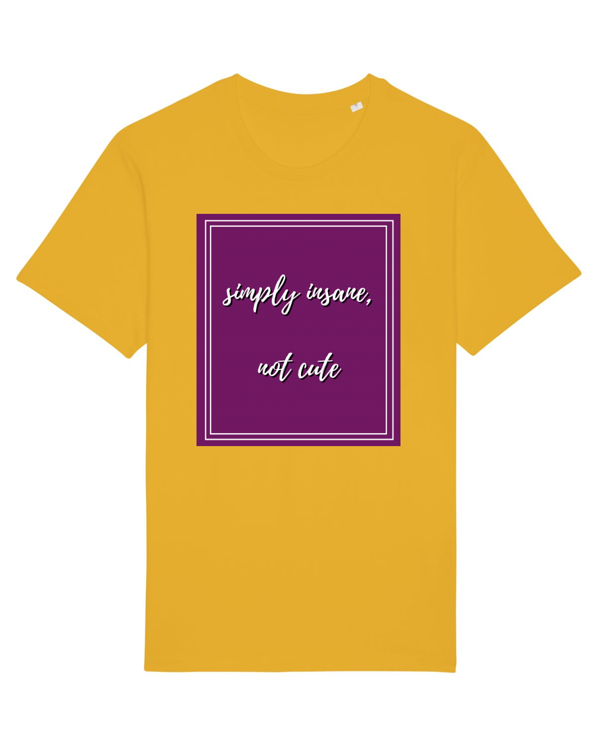Tricou mânecă scurtă Unisex Rocker Spectra Yellow