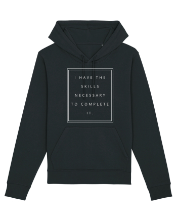 i have the skills necessary to complete it Black