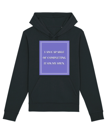 i am capable of completing it on my  own Black