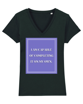 i am capable of completing it on my  own Black