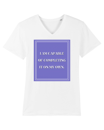 i am capable of completing it on my  own White