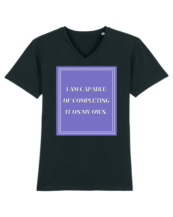 i am capable of completing it on my  own Black