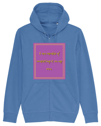 i am capable of completing it on my  own2 Bright Blue