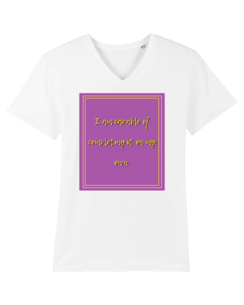 i am capable of completing it on my  own2 White