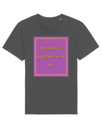 i am capable of completing it on my  own2 Anthracite