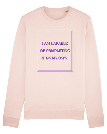 i am capable of completing it on my  own4 Candy Pink