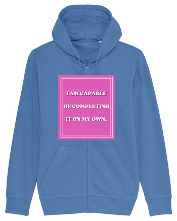 i am capable of completing it on my  own5 Bright Blue
