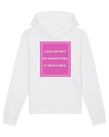 i am capable of completing it on my  own5 White