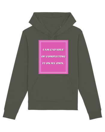 i am capable of completing it on my  own5 Khaki