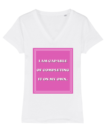 i am capable of completing it on my  own5 White
