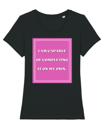 i am capable of completing it on my  own5 Black