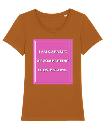 i am capable of completing it on my  own5 Roasted Orange