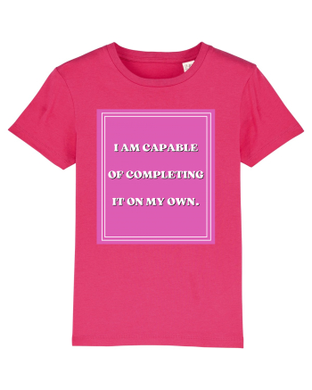i am capable of completing it on my  own5 Raspberry