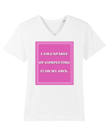 i am capable of completing it on my  own5 White