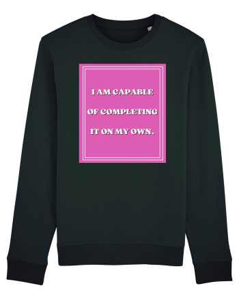 i am capable of completing it on my  own5 Black