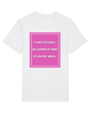 i am capable of completing it on my  own5 White