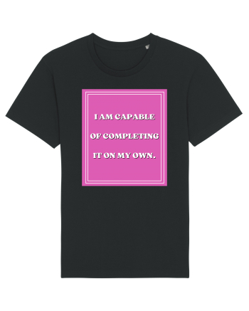 i am capable of completing it on my  own5 Black