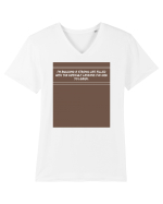 i am capable of completing it on my  own5 Tricou mânecă scurtă guler V Bărbat Presenter