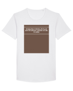 i am capable of completing it on my  own5 Tricou mânecă scurtă guler larg Bărbat Skater