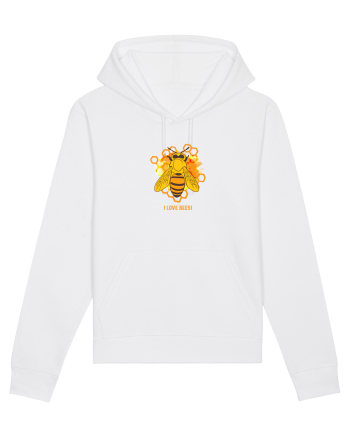 I love bees White