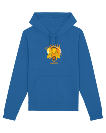 I love bees Royal Blue