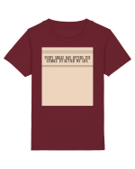 every single day offers the chance to better my life Tricou mânecă scurtă  Copii Mini Creator