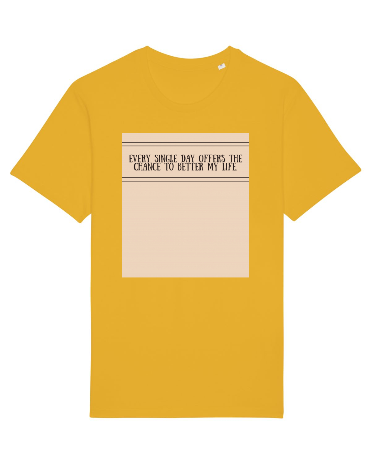 Tricou mânecă scurtă Unisex Rocker Spectra Yellow