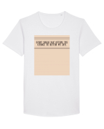 every single day offers the chance to better my life Tricou mânecă scurtă guler larg Bărbat Skater