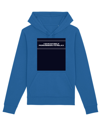 i give myself permission to relax2 Royal Blue
