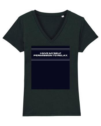 i give myself permission to relax2 Black