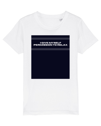 i give myself permission to relax2 White