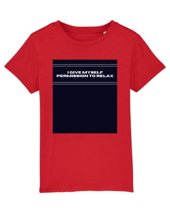 i give myself permission to relax2 Red