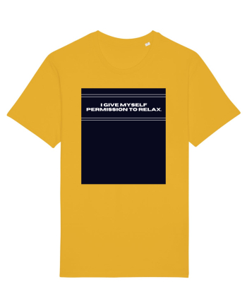 i give myself permission to relax2 Spectra Yellow