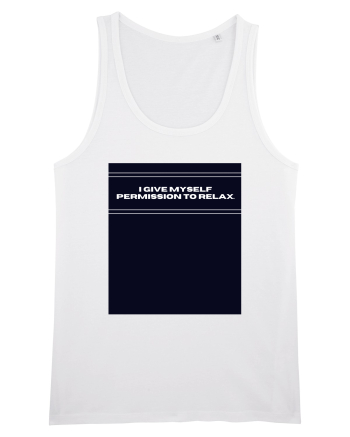 i give myself permission to relax2 White