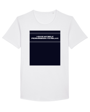 i give myself permission to relax2 White
