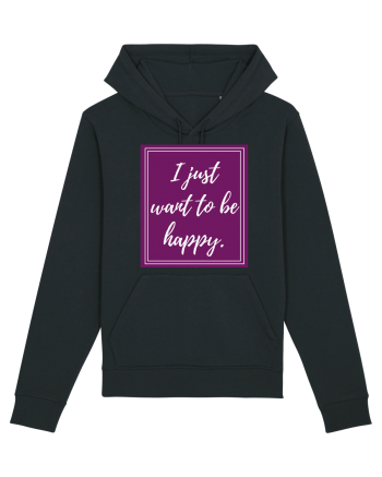 i just want to be happy6 Black