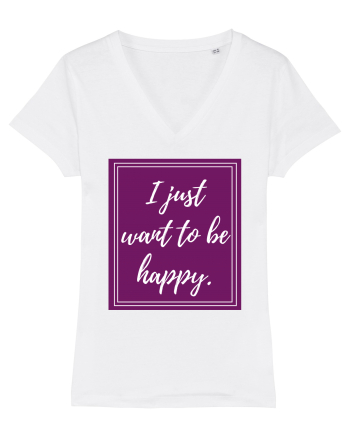i just want to be happy6 White