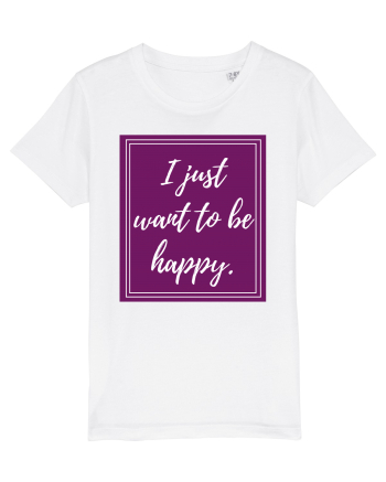 i just want to be happy6 White