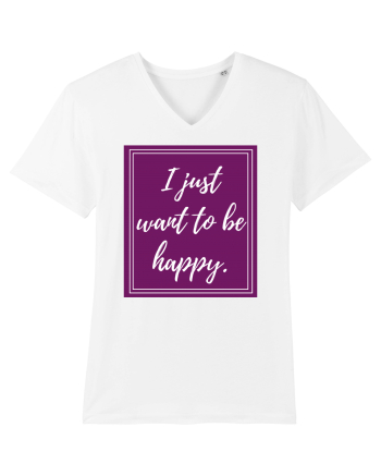 i just want to be happy6 White