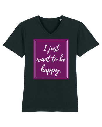i just want to be happy6 Black