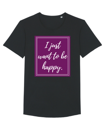 i just want to be happy6 Black