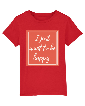 i just want to be happy7 Red