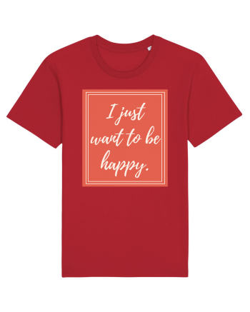 i just want to be happy7 Red