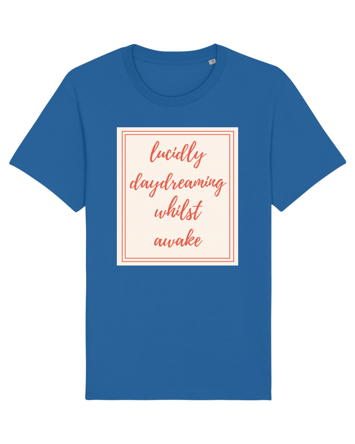Tricou mânecă scurtă Unisex Rocker Royal Blue